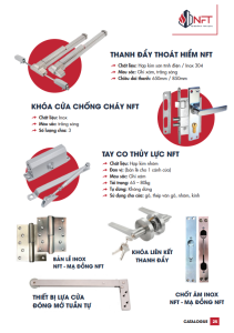 phụ kiện cửa chống cháy